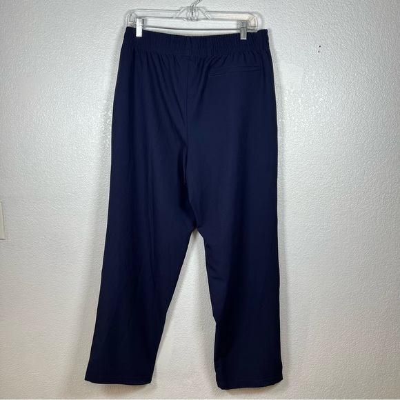Under Armor Mens Nylon Wide Leg Sweat Pant Navy Blue Large - Picture 8 of 8